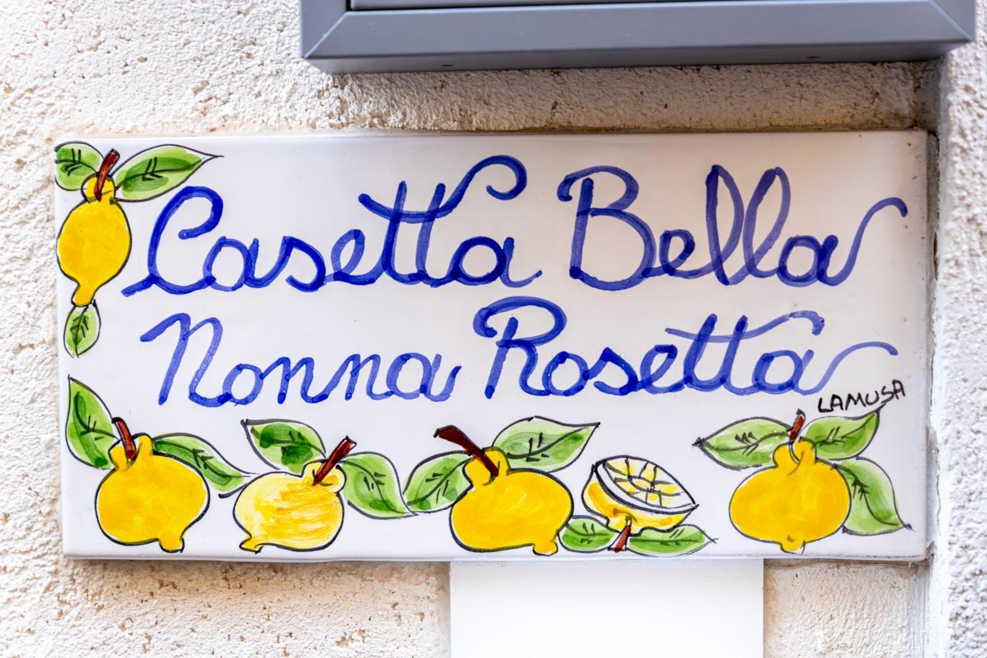 Casetta Bella Nonna Rosetta Mondello Kültér fotó